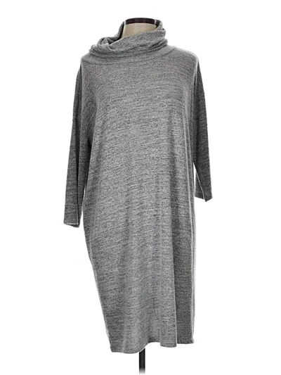 Pre-owned Gap Casual Dress In Gray