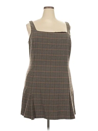 Pre-owned Gap Casual Dress In Gray