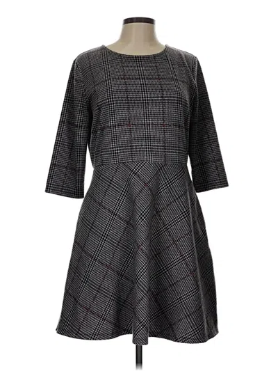 Pre-owned Gap Casual Dress In Gray