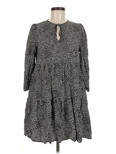 Pre-owned Gap Casual Dress In Gray