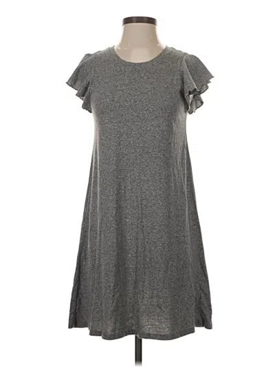 Pre-owned Gap Casual Dress In Gray