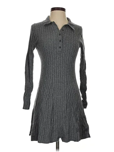 Pre-owned Gap Casual Dress In Gray