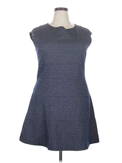 Pre-owned Gap Casual Dress In Gray