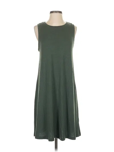 Pre-owned Gap Casual Dress In Green