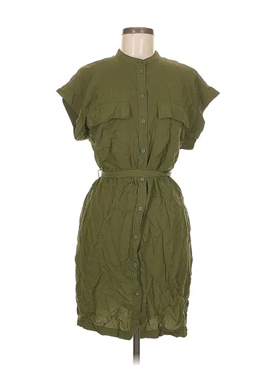Pre-owned Gap Casual Dress In Green