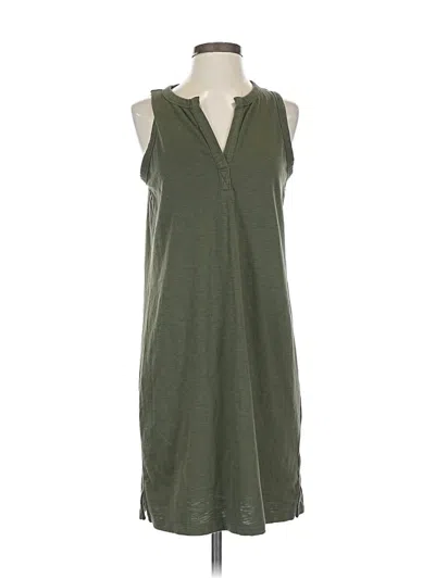 Pre-owned Gap Casual Dress In Green