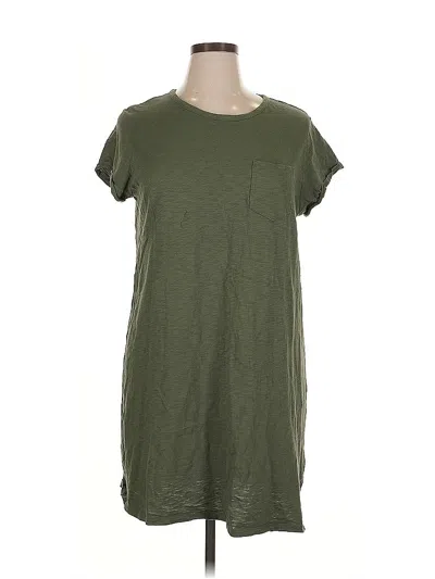 Pre-owned Gap Casual Dress In Green