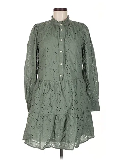 Pre-owned Gap Casual Dress In Green