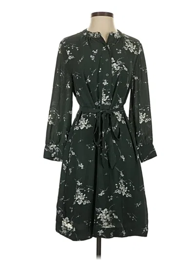 Pre-owned Gap Casual Dress In Green