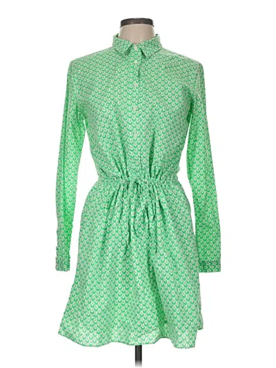 Pre-owned Gap Casual Dress In Green