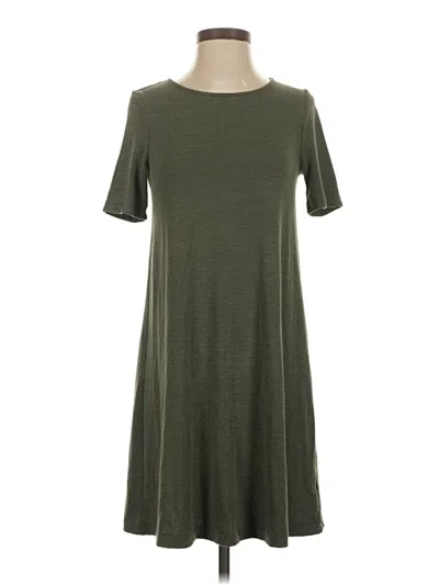 Pre-owned Gap Casual Dress In Green