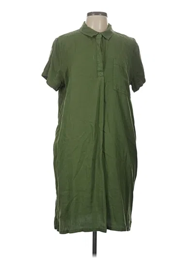 Pre-owned Gap Casual Dress In Green