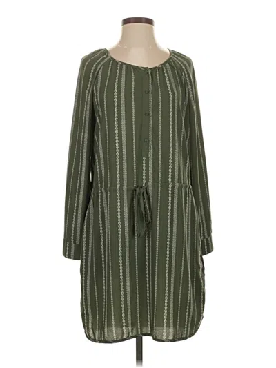 Pre-owned Gap Casual Dress In Green
