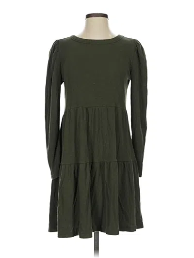 Pre-owned Gap Casual Dress In Green
