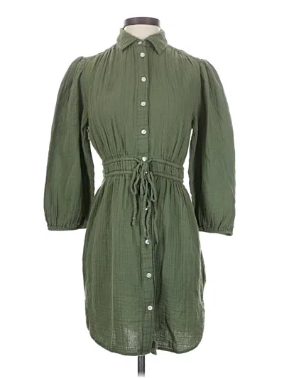 Pre-owned Gap Casual Dress In Green