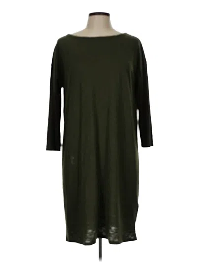 Pre-owned Gap Casual Dress In Green