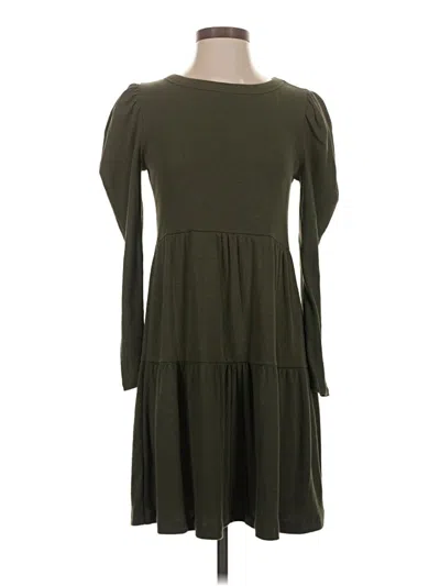 Pre-owned Gap Casual Dress In Green