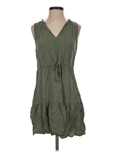 Pre-owned Gap Casual Dress In Green