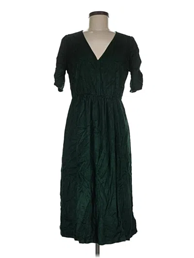 Pre-owned Gap Casual Dress In Green