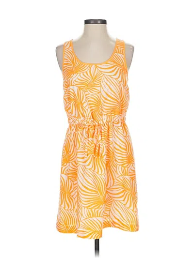 Pre-owned Gap Casual Dress In Orange