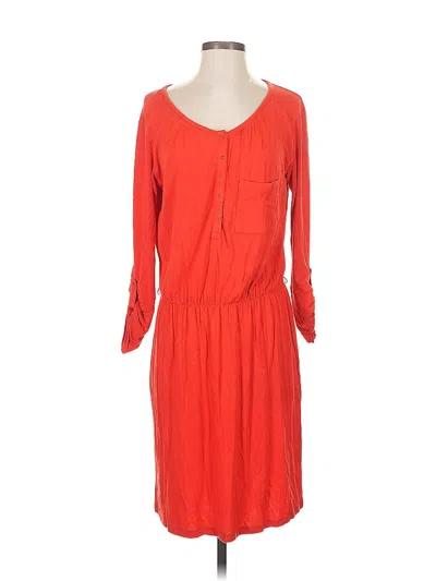 Pre-owned Gap Casual Dress In Orange