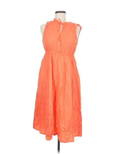 Pre-owned Gap Casual Dress In Orange