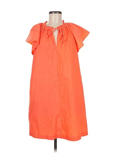 Pre-owned Gap Casual Dress In Orange