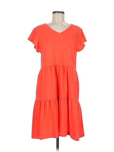 Pre-owned Gap Casual Dress In Orange