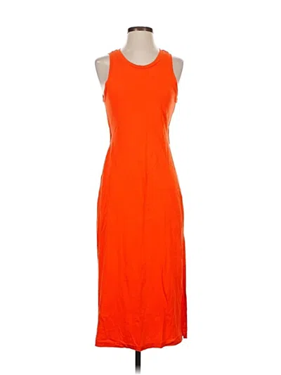 Pre-owned Gap Casual Dress In Orange