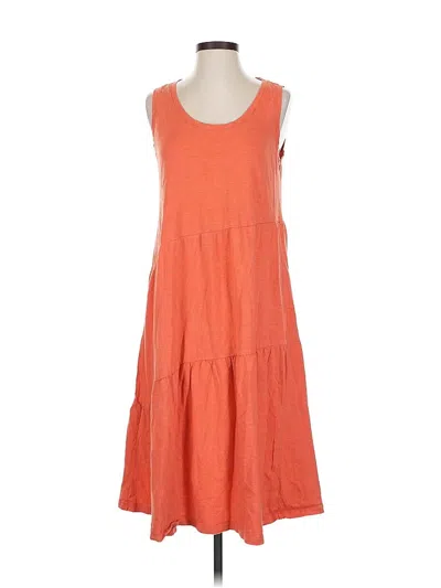 Pre-owned Gap Casual Dress In Orange