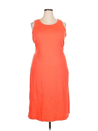 Pre-owned Gap Casual Dress In Orange