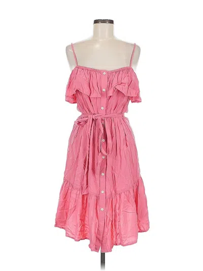 Pre-owned Gap Casual Dress In Pink