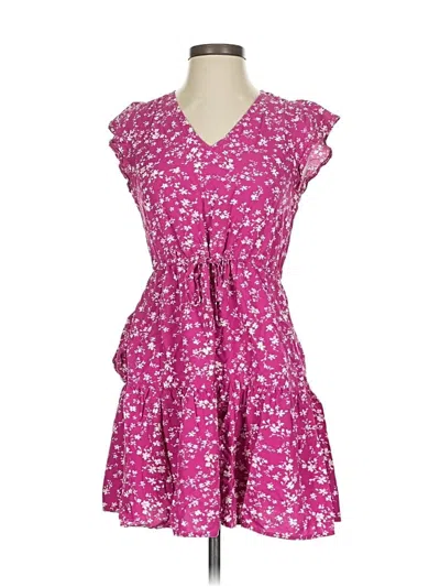 Pre-owned Gap Casual Dress In Pink