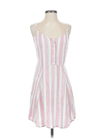 Pre-owned Gap Casual Dress In Pink