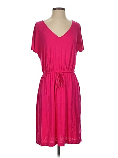 Pre-owned Gap Casual Dress In Pink