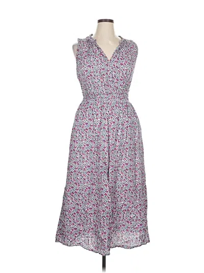 Pre-owned Gap Casual Dress In Purple