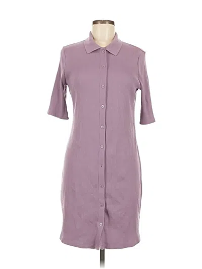 Pre-owned Gap Casual Dress In Purple