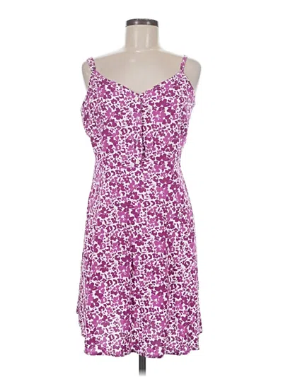 Pre-owned Gap Casual Dress In Purple