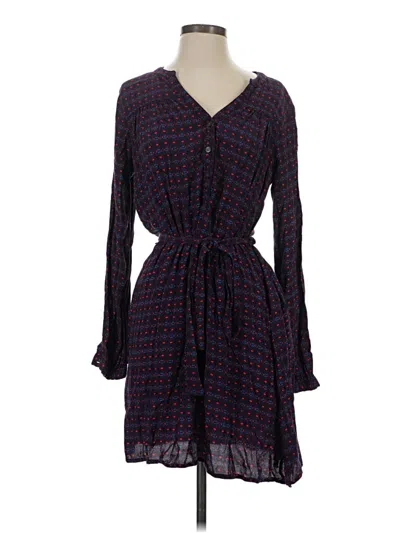 Pre-owned Gap Casual Dress In Purple