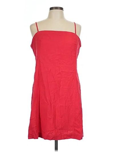 Pre-owned Gap Casual Dress In Red