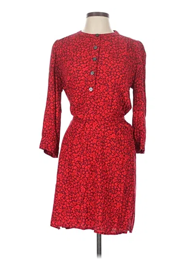 Pre-owned Gap Casual Dress In Red
