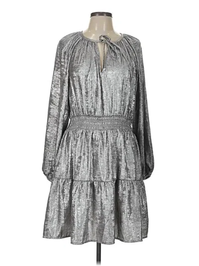Gap Casual Dress In Silver
