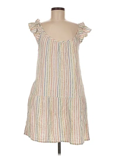Pre-owned Gap Casual Dress In Tan
