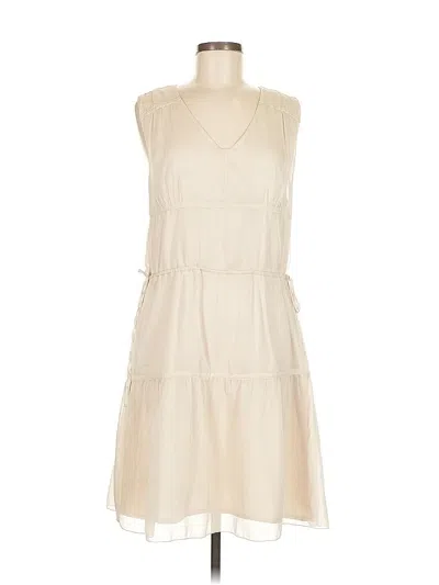 Pre-owned Gap Casual Dress In White