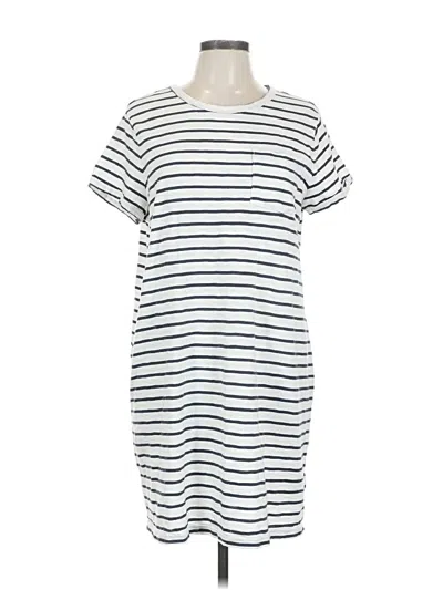 Pre-owned Gap Casual Dress In White