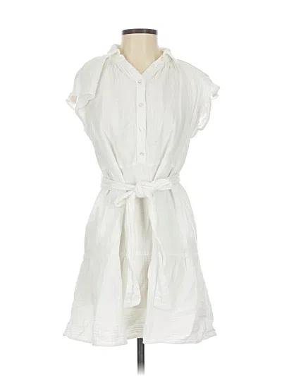 Pre-owned Gap Casual Dress In White