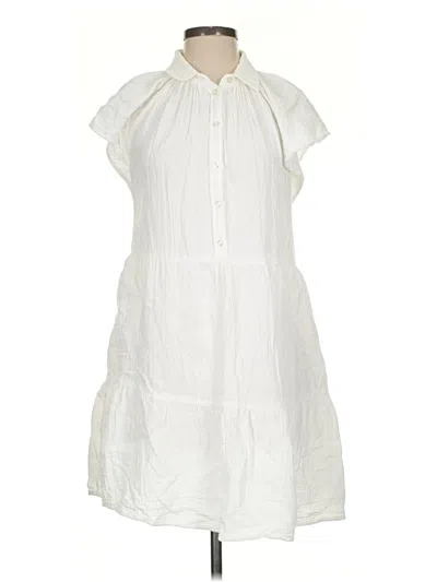 Pre-owned Gap Casual Dress In White