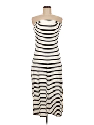 Pre-owned Gap Casual Dress In White