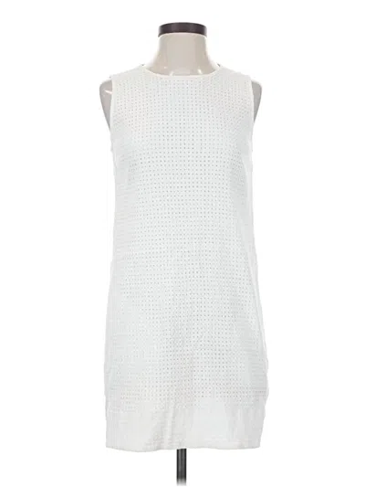 Pre-owned Gap Casual Dress In White