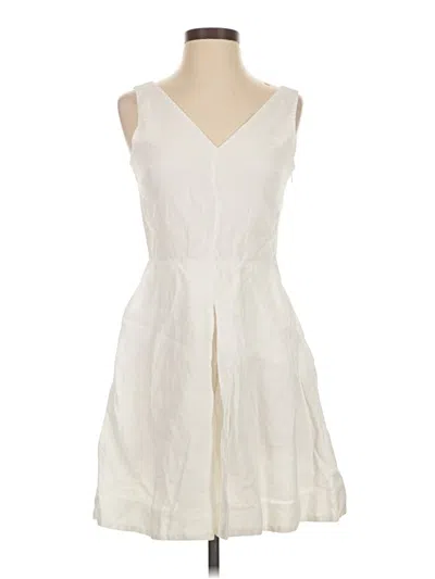 Pre-owned Gap Casual Dress In White